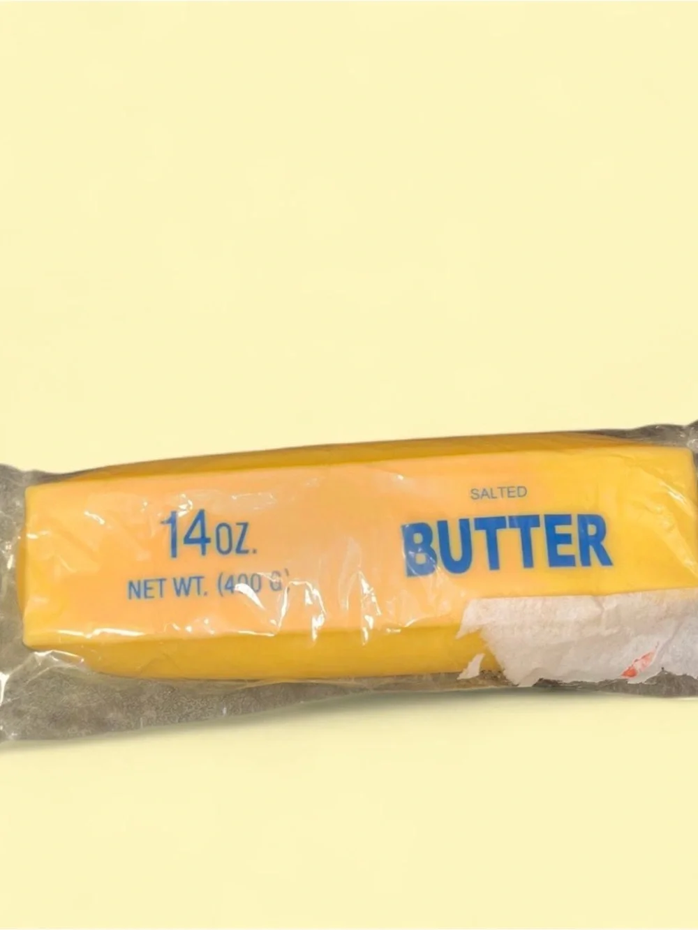 Viral Butter squishy - Yellow Butter Packaging